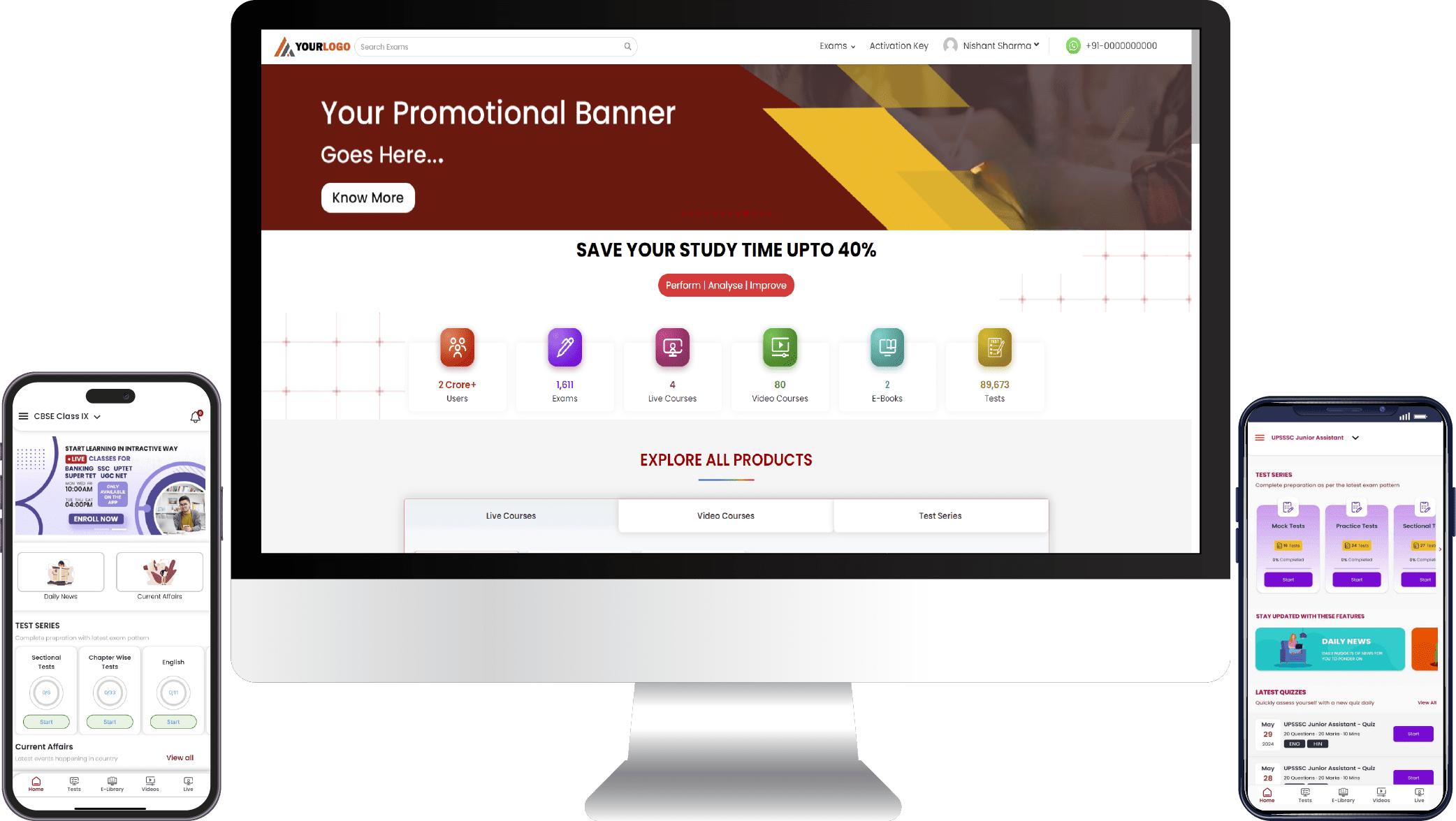 GyaanSutra Online single feature